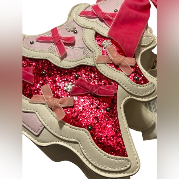 NWT•Betsey Johnson “Merry” Christmas Tree crossbody - Picture 8 of 13